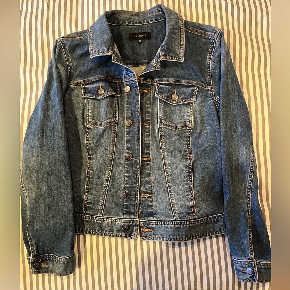 Women’s, Talbot brand, XL, long sleeved, jean jacket.